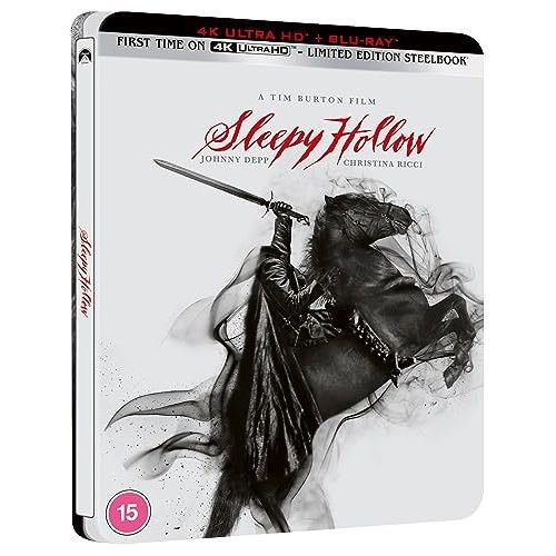 Sleepy Hollow 4k Uhd + Blu-Ray Fabelo Steelbook [Region A & B & C]