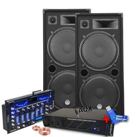 Amplificateur hi-fi Ibiza Sound Amplificateur sono 2 x 1000W MY