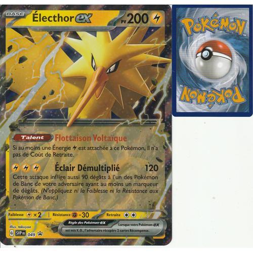 Carte Pokémon - Electhor Ex - 049 - Promo - Jumbo - Ev3,5 151 Mew