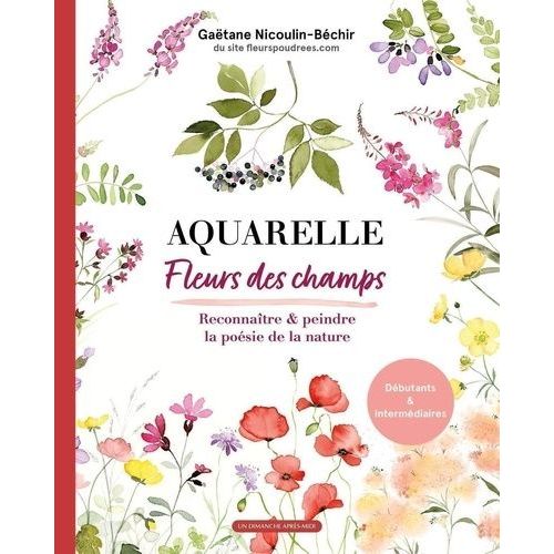 Aquarelle Fleurs Des Champs - Reconnaitre & Peindre La Poésie De La Nature