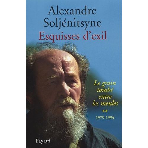 Esquisses D'exil - Tome 2, Le Grain Tombé Entre Les Meules, 1979-1994