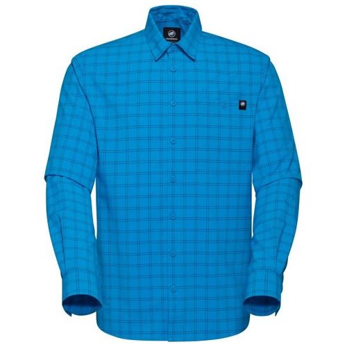 Mammut - Lenni Longsleeve Shirt - Chemise Taille L, Bleu