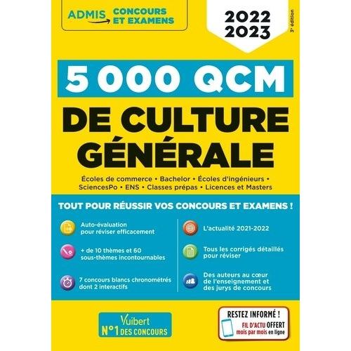 5000 Qcm De Culture Générale