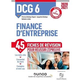 Dcg 6 Finance D'entreprise - Fiches De Révision