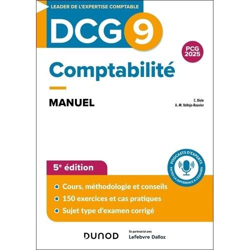 Comptabilité Dcg 9 - Manuel