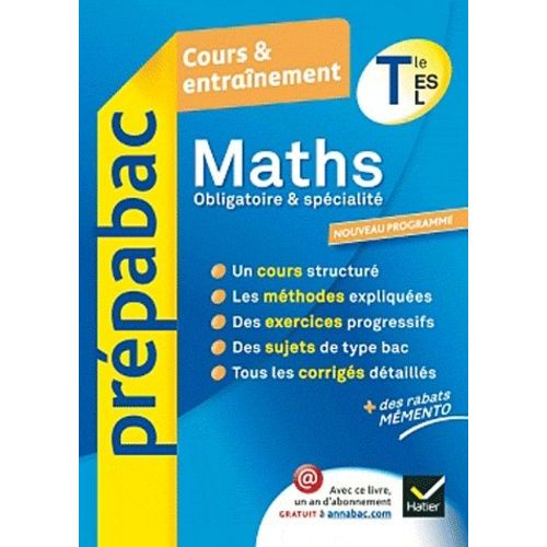 Mathématiques Tle Es, L