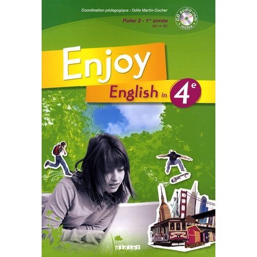 Enjoy English In 4e (1 Cd Audio)