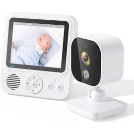 Babyphone Camera Sans Fil Vision Nocturne Écran 2.8 Pouces Audio