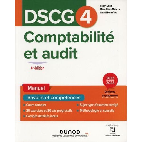 Comptabilité Et Audit Dscg 4 - Manuel