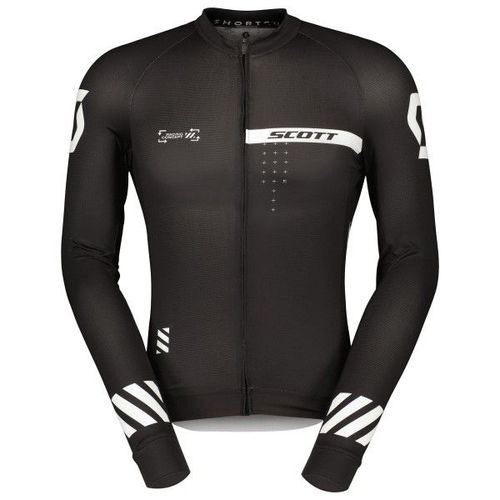 Scott - Rc Pro L/S - Maillot De Cyclisme Taille M, Noir