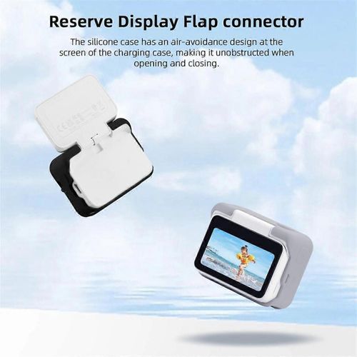 Corps Étui de Protection en Silicone Housse de Protection Pour Caméra D'action GO3/GO 3S Accessoire De Protection Gris