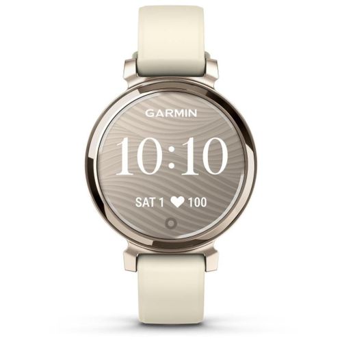 Montre Garmin Lily 2 Cream Gold Avec Bracelet En Silicone Blanc Coco