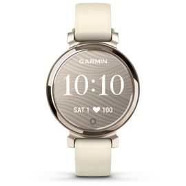 Montre Garmin Lily 2 Cream Gold Avec Bracelet En Silicone Blanc Coco