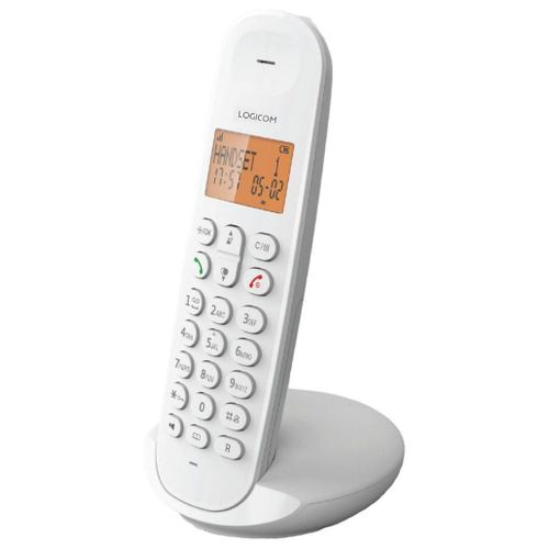 Téléphone Fixe sans fil Logicom Iloa 150 Blanc
