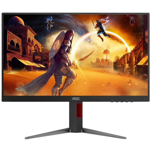 AOC G4 24G4HA Monitor PC 60,5 cm (23.8") 1920 x 1080 Pixel Full HD LED Nero, Rosso