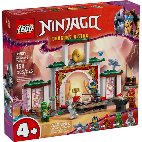 LEGO NINJAGO - Le temple de Spinjitzu des ninjas - 71831