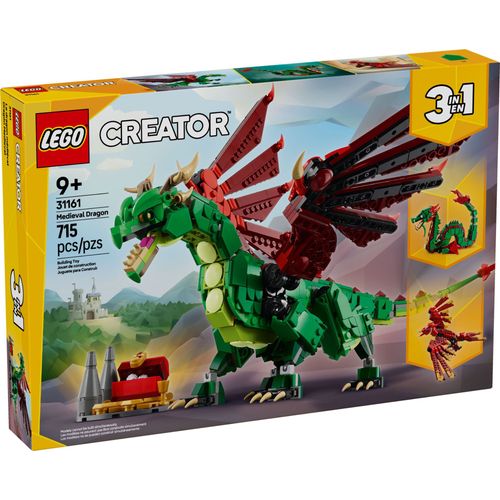 LEGO Creator - Le dragon médiéval - 31161