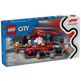 LEGO City - Arrêt au stand de F1 avec voiture Ferrari - 60443