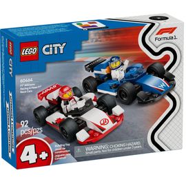 LEGO City - Voitures de course de F1 Williams Racing et Haas F1 - 60464