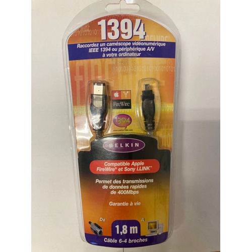 Câbles compatibles IEEE 1394 FireWire marque BELKIN