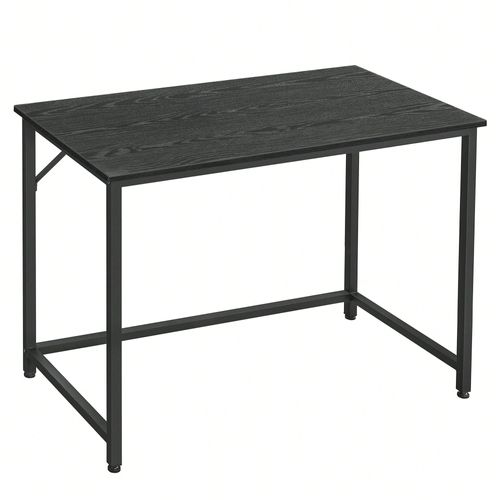 Bureau, 50 X 100 X 75 Cm, Style Industriel, Cadre En Métal, Noir