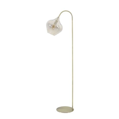 Light And Living Lampadaire - Or - Verre - 1851565