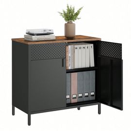 Buffet, Double Porte Aimantée, 80 x 40 x 76 cm,