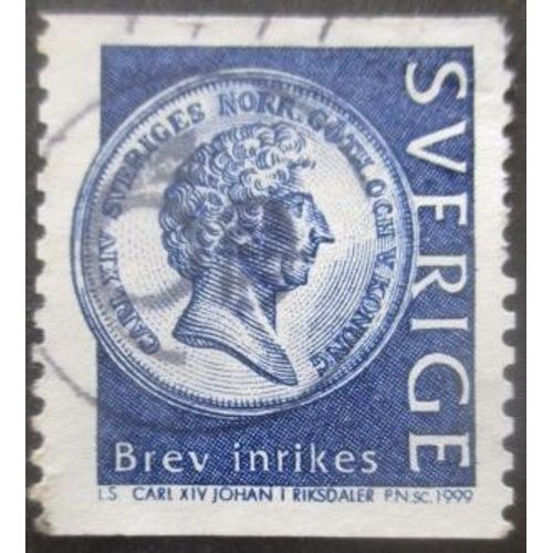 Suede N°2076 Monnaie Ancienne Oblitéré