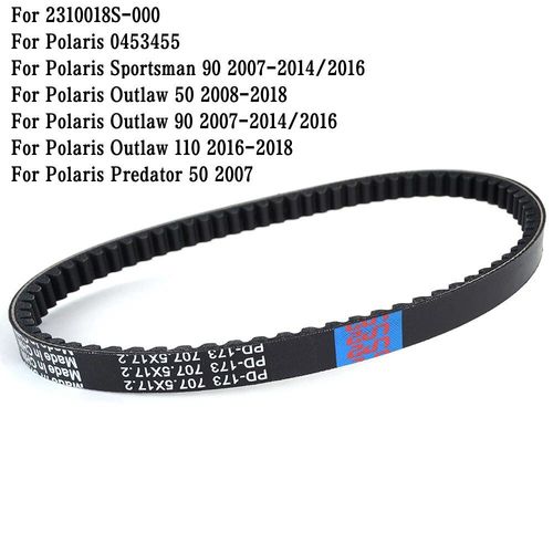 Courroie D'entraînement Pour Moto, Pour Polaris Sportsman 90 Outley 50 90 110 Predator 50 0453455 2310018s-000