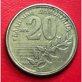 20 Drachmes - Solomos - 1990 - Grece