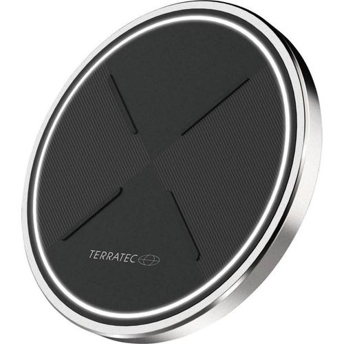 Terratec Chargeair Dot! Smartphone Noir, Argent Cc Recharge Sans Fil