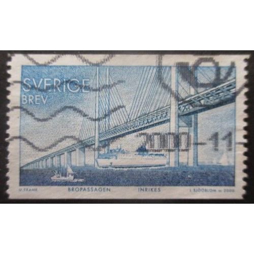 Suede N°2175 Pont Oblitéré