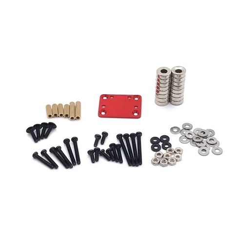 Rc Body Post Aimant Invisible Partners Mount Pour Wltoys 284131 K969 K989 P929 Kyosho Mini-Q 1/28 Rc Car Upgrade Parts