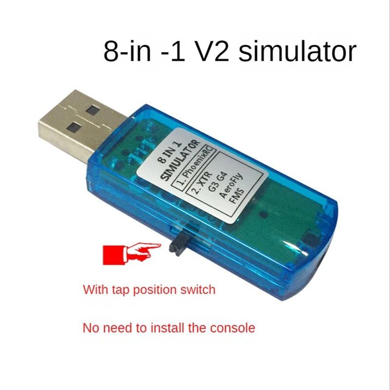 Simulateur De Vol Usb 8 En 1, Ordinateur, Contrleur D'avion... - 2
