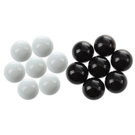 1 Pièce 30 pièces/pack 16mm Perles De Verre Lumineuses, Billes