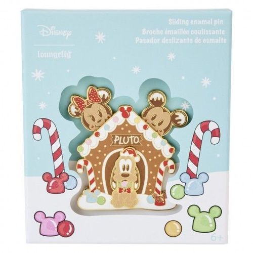 Pin Disney - Mickey & Friends Gingerbread Pluto House Pop Pin 8cm