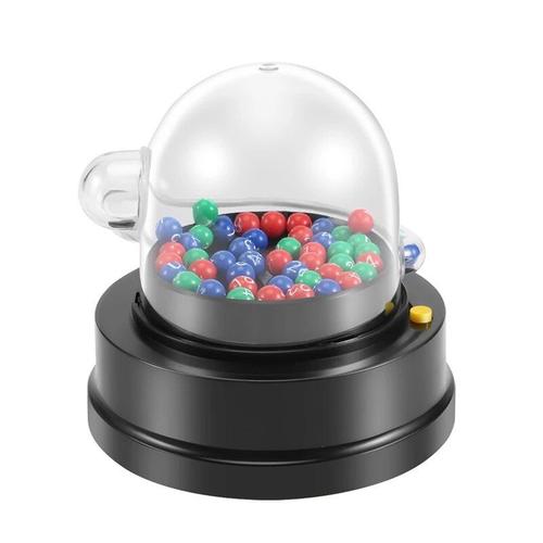 Machine à Loterie Avec Boules à L'intérieur Illustration de