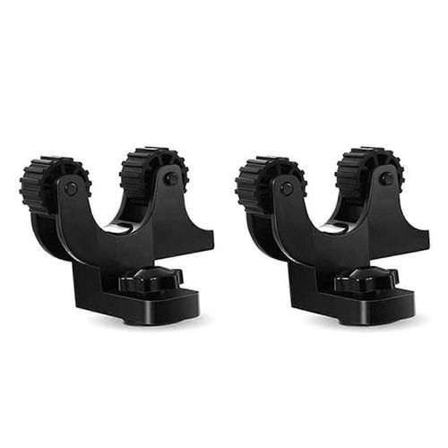 Porte-Pagaie De Kayak, 2 Supports De Pagaie De Support De Piste De Kayak Noir Clips De Pagaie De Rail De Kayak En Plastique Supports De Rame De Canoë