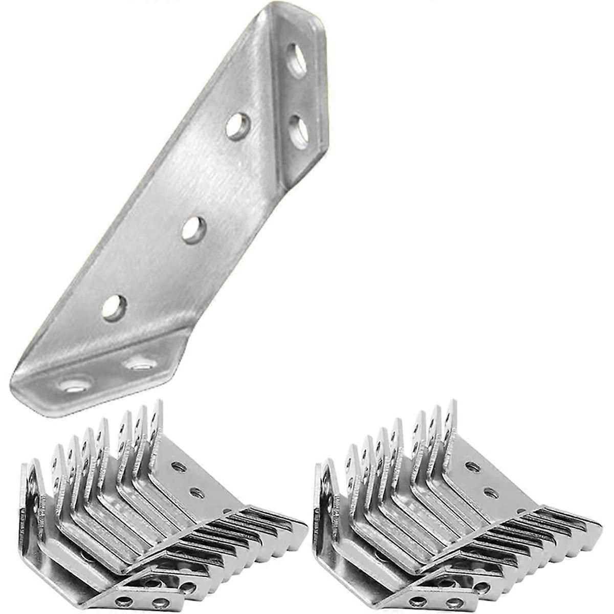 20PCS Connecteur d'angle universel de meubles, angle de fixation Co...