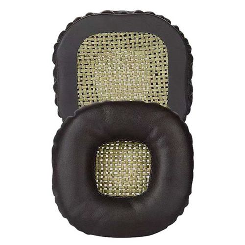 1 Paire Remplacement Mousse Coussinets d'Oreillettes pour Marshall Major I & II - Coussin Marron