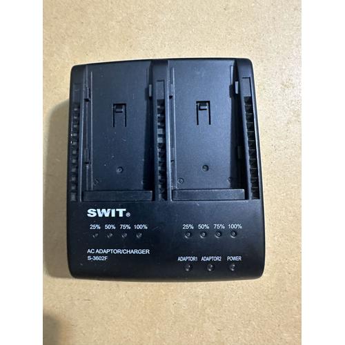 Swit S-3602F 2x2A DV Chargeur compatible avec Sony NP-F Series