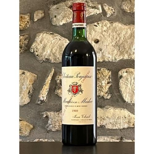 Vin Rouge, Moulis, Château Poujeaux 1980
