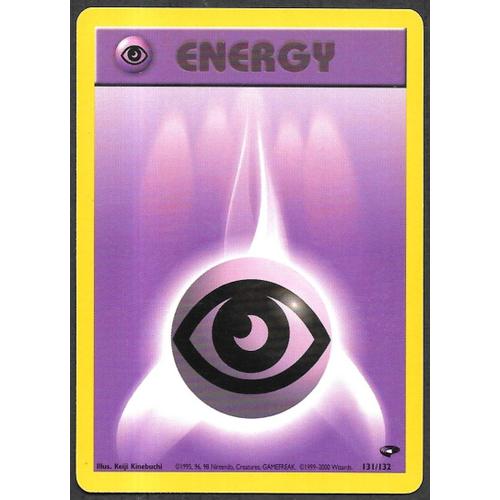 Carte Pokémon Psy Energy 131/132 - Gym Heroes Wizards