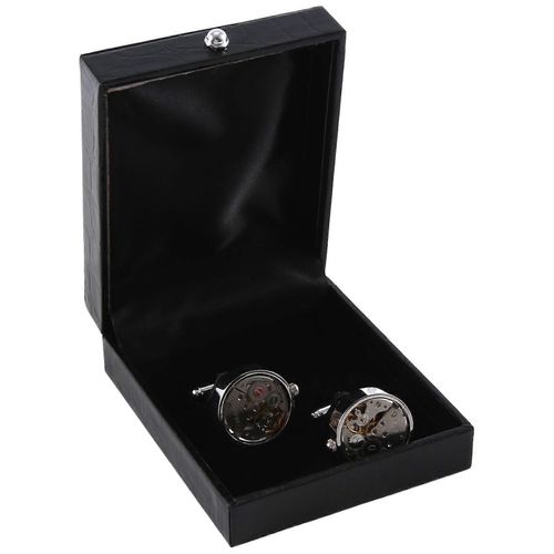 Boutons De Manchette De Mouvement De Montre Mécanique Pour Hommes Chemise Manchette Fonctionnelle Montre Mécanisme Manchette Modélisation Boutons De Manchette