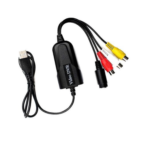 CVBS Converter USB Video Capture Card USB 2.0 Audio Video Converter Adaptateur pour ordinateur DVD Caméscope