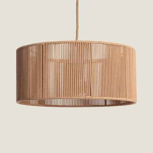 Suspension Corde Naturelle Cesca 400 Mm