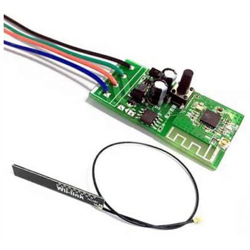 Module de contrôleur de relais de commutateur intelligent sans fil WiFi Dc 9V-12V pour téléphone portable intelligent APP Contrôle Android