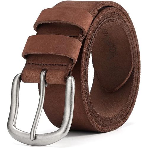 Ceinture Homme En Cuir Véritable Boucle À Dard Pour Jeans Décontracté,Travail Cérémonie 38mm Coffret Cadeau