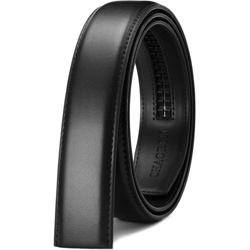 Ceinture Homme,Ceinture Homme Cuir Avec Boucle À Cliquet Automatique,Ceinture De 35mm De Large,Avec Boîte Cadeau,Ceintures Homme Ajustable Et Découpée