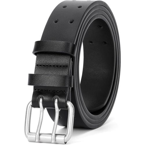 Ceinture Homme Cuir Jeans Réglable Grande Taille 105-150 Cm